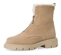 Tamaris Damen Stiefelette 1-1-26927-39 Camel/Wollweiß Größe 41