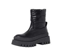 Tamaris Damenschuhe Klassische Stiefeletten BLACK LEATHER BLACK LEATHER - Gr. - 40