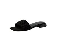 Tamaris Damen 1-1-27105-20 Flacher Slipper, Schwarz, 38 EU