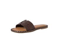 Tamaris Damen 1-1-27137-20 Flacher Slipper, Mocca, 37 EU