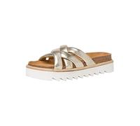 Damen-Pantolette - Farbe - LIGHT GOLD - Größe - 37