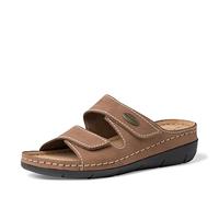 Damen-Pantolette TAUPE - Gr. - 40
