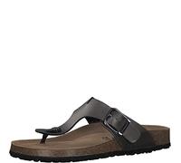 Tamaris Damen 1-1-27522-20 Flache Sandale, Anthrazit, 40 EU
