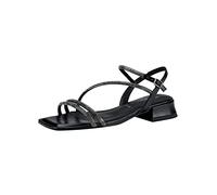 Tamaris Damen 1-1-28130-20 Sandale, Black Metallic, 38 EU