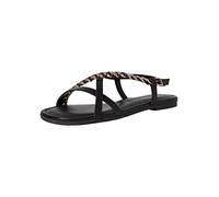 Tamaris Damen 1-1-28146-20 Sandale, Black Comb, 38 EU