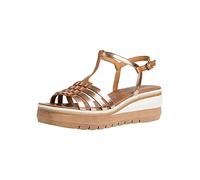 Tamaris Damen 1-1-28309-26 Sandale, Flip-Flop, nut/gold, 39 EU