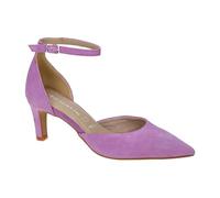 Tamaris Pumps lila Velour Fesselriemchen 1-22461-42 - Größe 37