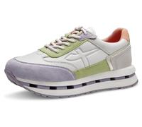 Tamaris Damen Low Sneaker 1-23716-42 Lilac Comb/Weiß Größe 38