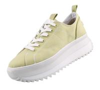 Tamaris Damen Plateau Sneaker hellgrün