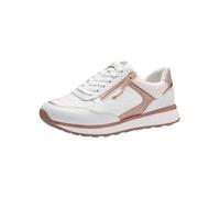 Tamaris Damen 1-23755-42 Sneaker Sneaker, WHT/Rose Gold, 37