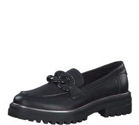 Tamaris Damen 1-24707-42 Slipper Slipper, Black Leather, 40