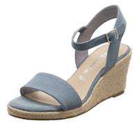 TAMARIS Damen 1-28300-42 Sandale, blau, 39 EU