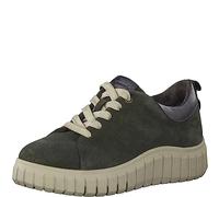 Tamaris Damen 8-83721-41 Sneaker, Khaki Suede, 41 EU