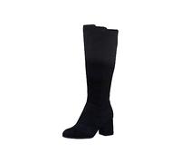 Tamaris Damen 8-85501-41 Kniehohe Stiefel, Schwarz Suede, 37 EU