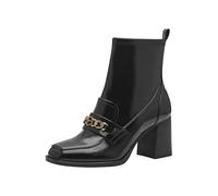 Tamaris Damen Absatzstiefelette 25320-43 – Blockabsatz, vegan – Schwarz Größe 37