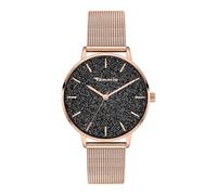 Tamaris Damen Analog Quarz Uhr mit Edelstahl Armband TT-0193-MQ