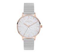 Tamaris Damen Analog Quarz Uhr mit Edelstahl Armband TT-0194-MQ