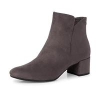 Tamaris Damen Ankle Boots, Frauen Stiefeletten,TOUCHit-Fußbett,halbstiefel,Kurzstiefel,uebergangsschuhe,uebergangsstiefel,Graphite,37 EU