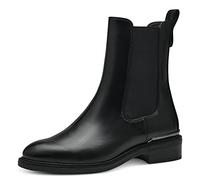 Tamaris Damen Ankle Boots, Frauen Stiefeletten,TOUCHit-Fußbett,uebergangsschuhe,uebergangsstiefel,flach,Boots,Stiefel,Bootee,Black,37 EU
