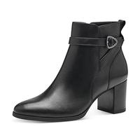 Tamaris Damen Ankle Boots, Frauen Stiefeletten,TOUCHit-Fußbett,uebergangsschuhe,uebergangsstiefel,hoch,Boots,Stiefel,Bootee,Black,37 EU