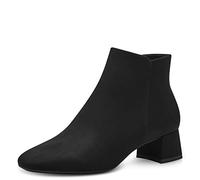 Tamaris Damen Ankle Boots, Frauen Stiefeletten,uebergangsschuhe,uebergangsstiefel,knöchelhoch,reißverschluss,Boots,Stiefel,Black,37 EU