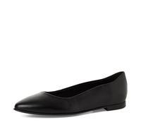 Tamaris Ballerina Damen Blockabsatz Leder Schwarz Größe 38