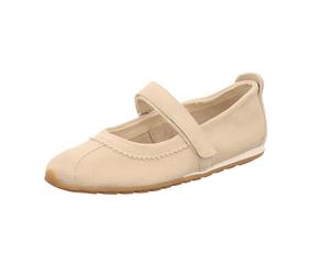 Tamaris Damen-Ballerina mit Klettverschluss Beige 37