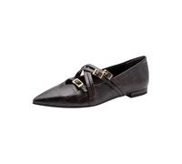 Tamaris - Da.-Ballerina mocca croco - Gr. - 37