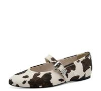 Tamaris Damen Ballerina mit Strap flach, weiß, 38 EU
