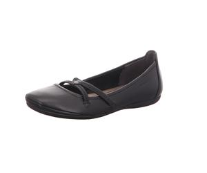Tamaris Damen-Ballerina Schwarz 38