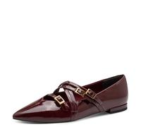 Tamaris Damen Ballerina Vegan rot 37