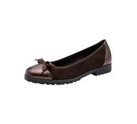 Tamaris Damen Ballerinas 1-22126-43 347 Mokka Gr. 37