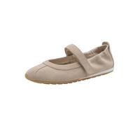 Tamaris Damen Ballerinas Leder, beige, 39 EU