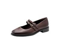 Tamaris Damen Ballerinas Leder, braun, 37 EU