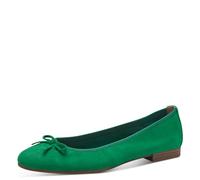 Tamaris Damen Ballerinas Leder; Green/grün; 36 EU