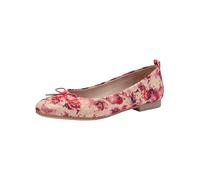 Tamaris Damen Ballerinas Textil Vegan; Rose Combined/rosa; 37