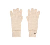 Tamaris Damen BAYWALK Gloves, Tapioca & Iced Coffee metallic, OneSize