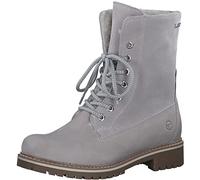 Tamaris Damen Bequemschuhe, Frauen Schnürschuhe,DUOtex,wasserabweisend,warm gefüttert,Komfortschuhe,Halbschuhe,schnürer,Light Grey,40 EU