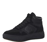 Tamaris Damen Bequemschuhe, Frauen Schnürschuhe,Wechselfußbett,Comfort Lining,schnürschuhe,bequem,Schnuerschuhe,Schnuerer,Black Uni,40 EU