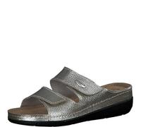 Tamaris Damen Bio/House Slipper Leder, metallic, 36 EU
