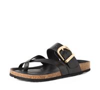 Tamaris Damen Bio/House Slipper Leder, schwarz, 39 EU