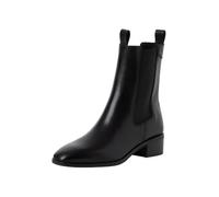 Tamaris Damen Boots Leder | 1-25304-47 - Pull-on, TOUCH-IT Fußbett, Blockabsatz 4,5 cm