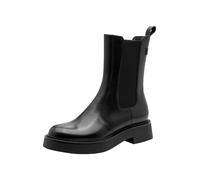 Tamaris Boots aus echtem Rindsleder in Black, Größe 37