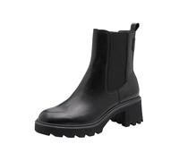 Tamaris Leder-Chelsea-Boots in Schwarz - Größe 42 | Stiefeletten