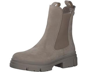 Tamaris Damen Boots Leder | 1-25901-41 - Pull-on, COMFORT-Lining + TOUCH-IT, Blockabsatz 5 cm