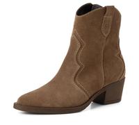 Tamaris Damen Boots Leder, braun, 37 EU