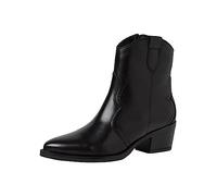 Tamaris Damen Boots Leder, schwarz, 37 EU