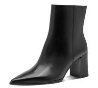 Tamaris Damen Boots Leder, schwarz, 38 EU | 1-25394-47 - Reißverschluss, TOUCH-IT Fußbett, Blockabsatz 8,5 cm, ANTIslide & ANTIshokk Funktion