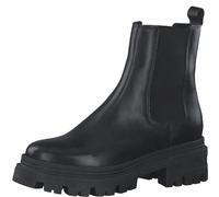 Tamaris Leder-Chelsea-Boots in Schwarz - 45% | Größe 41 | Stiefeletten