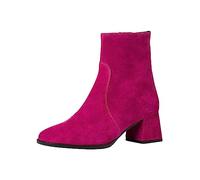 Tamaris Damen Boots mit Absatz Leder Blockabsatz; FUXIA/pink; 36 EU